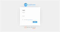 Desktop Screenshot of lead2lease.com